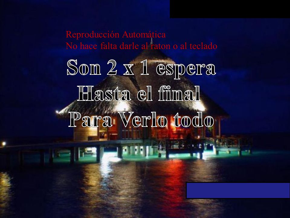 Son 2 x 1 espera Hasta el final Para Verlo todo