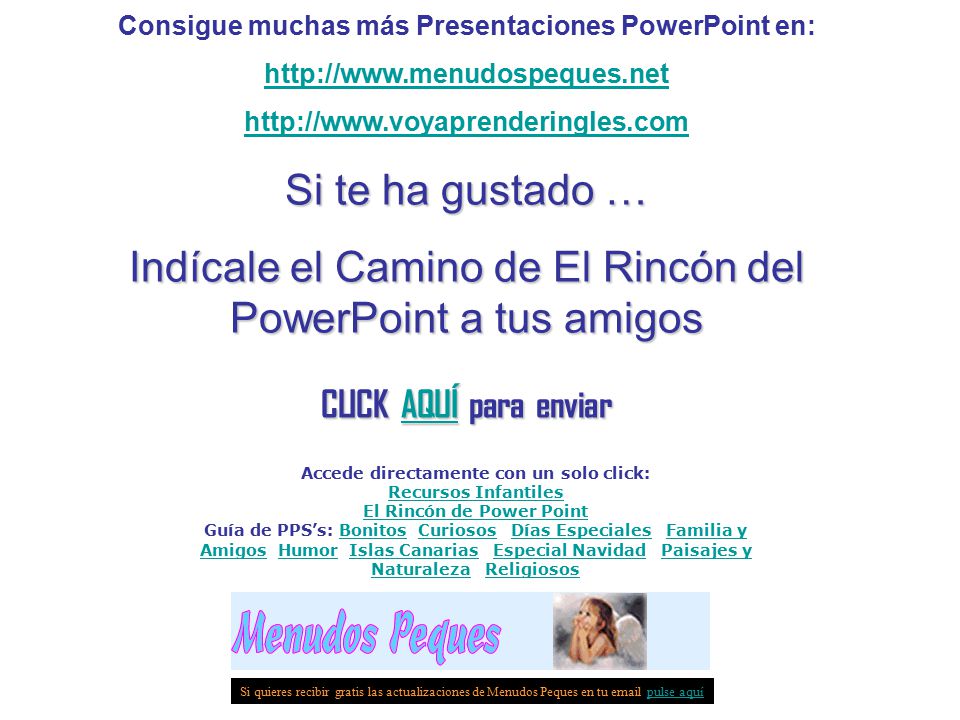 Indícale el Camino de El Rincón del PowerPoint a tus amigos