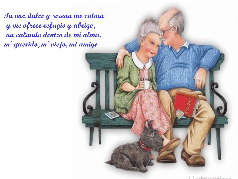 y me ofrece refugio y abrigo, va calando dentro de mi alma,