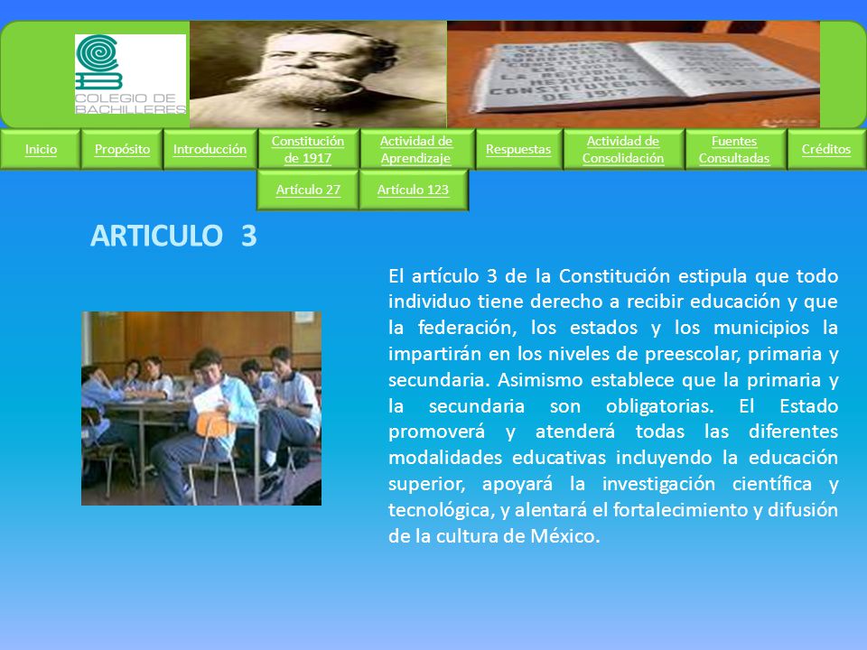 Inicio Créditos. Fuentes Consultadas. Actividad de Consolidación. Respuestas. Actividad de Aprendizaje.