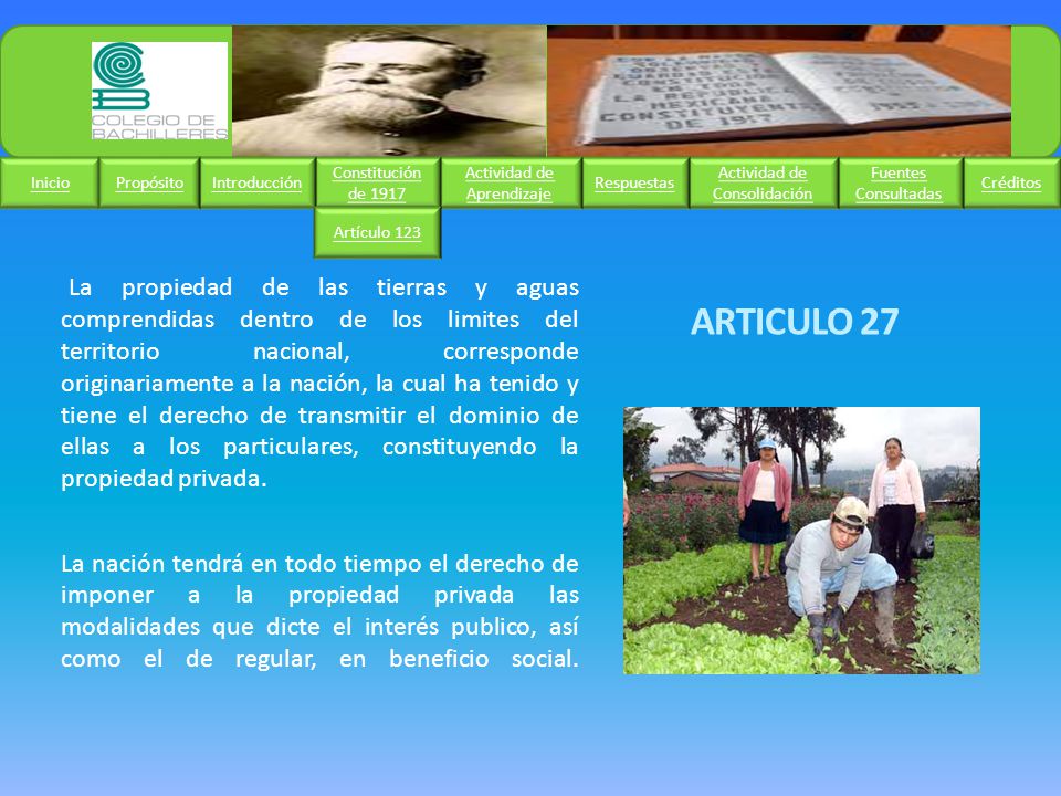 Inicio Créditos. Fuentes Consultadas. Actividad de Consolidación. Respuestas. Actividad de Aprendizaje.