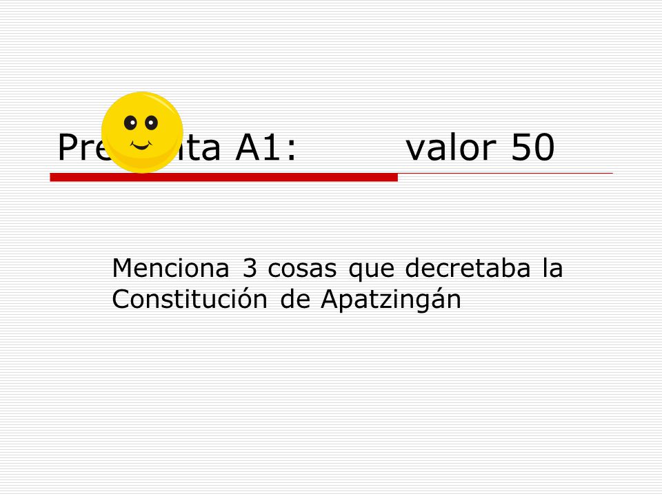 Menciona 3 cosas que decretaba la Constitución de Apatzingán