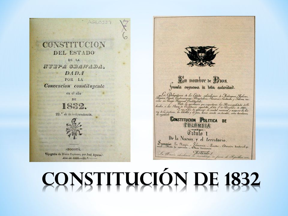 Constitución de 1832