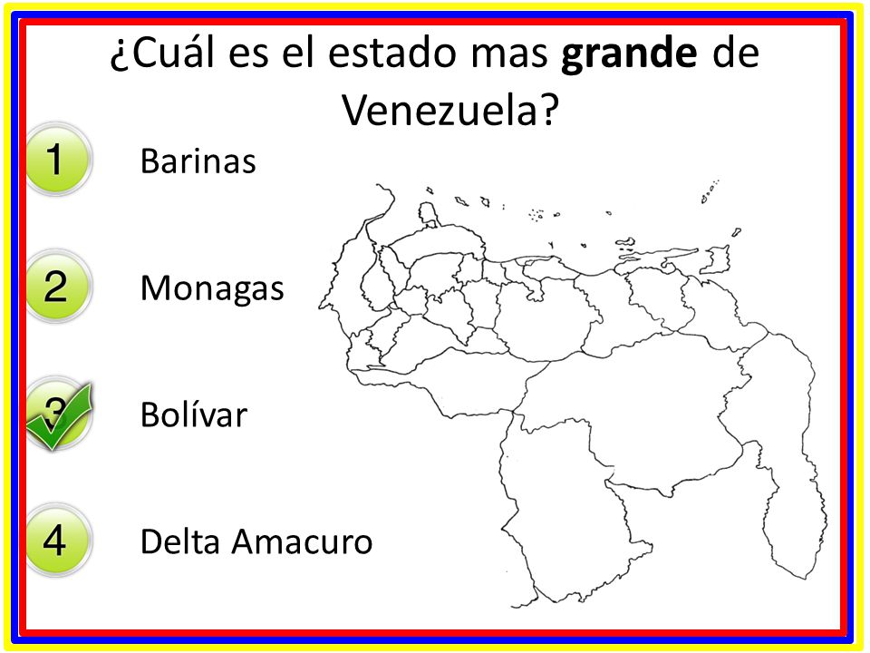 ¿Cuál es el estado mas grande de Venezuela