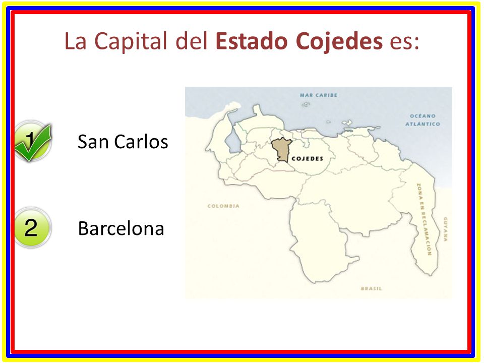 La Capital del Estado Cojedes es: