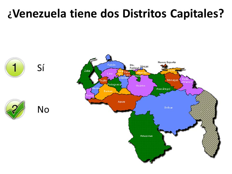 Mapa de Venezuela Estados y Capitales ppt descargar