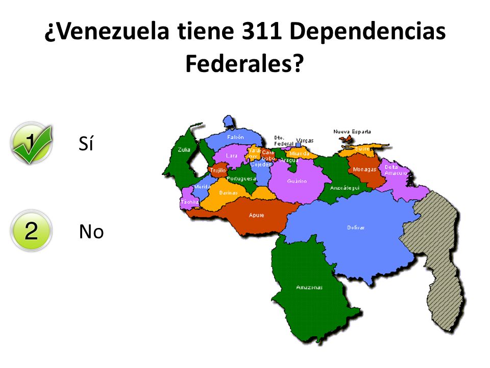 ¿Venezuela tiene 311 Dependencias