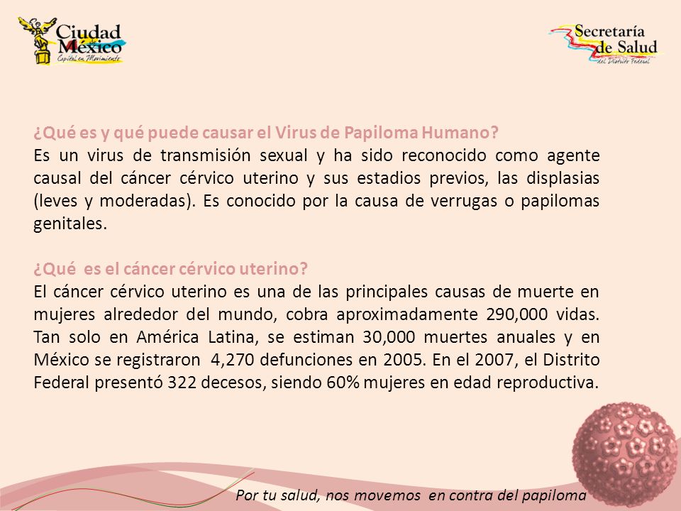 ¿Qué es y qué puede causar el Virus de Papiloma Humano