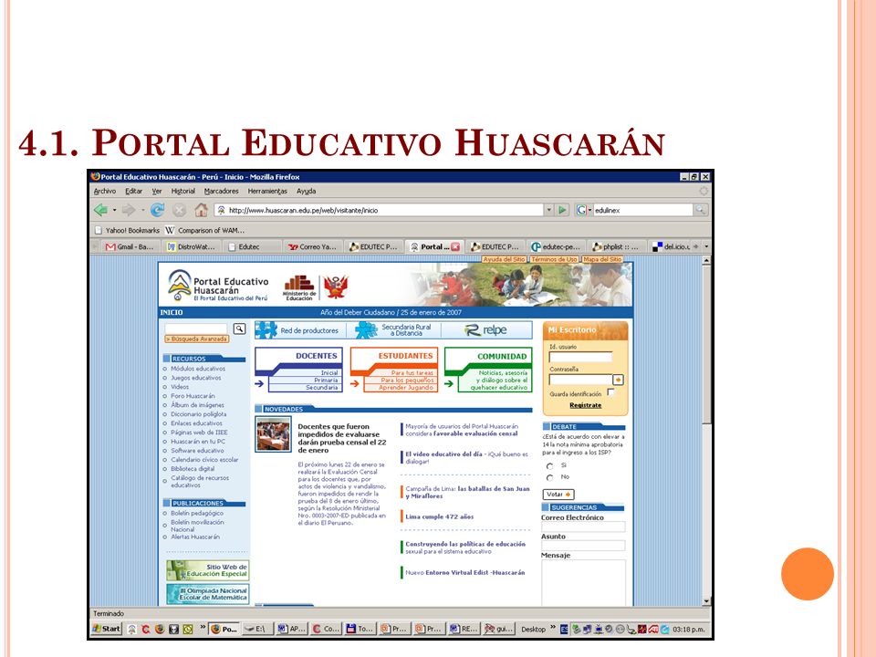 4.1. Portal Educativo Huascarán