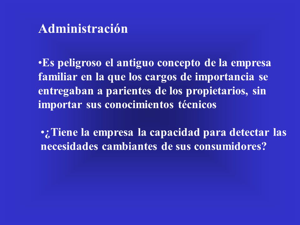 Administración