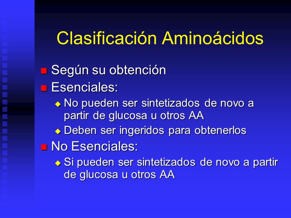 Clasificación Aminoácidos