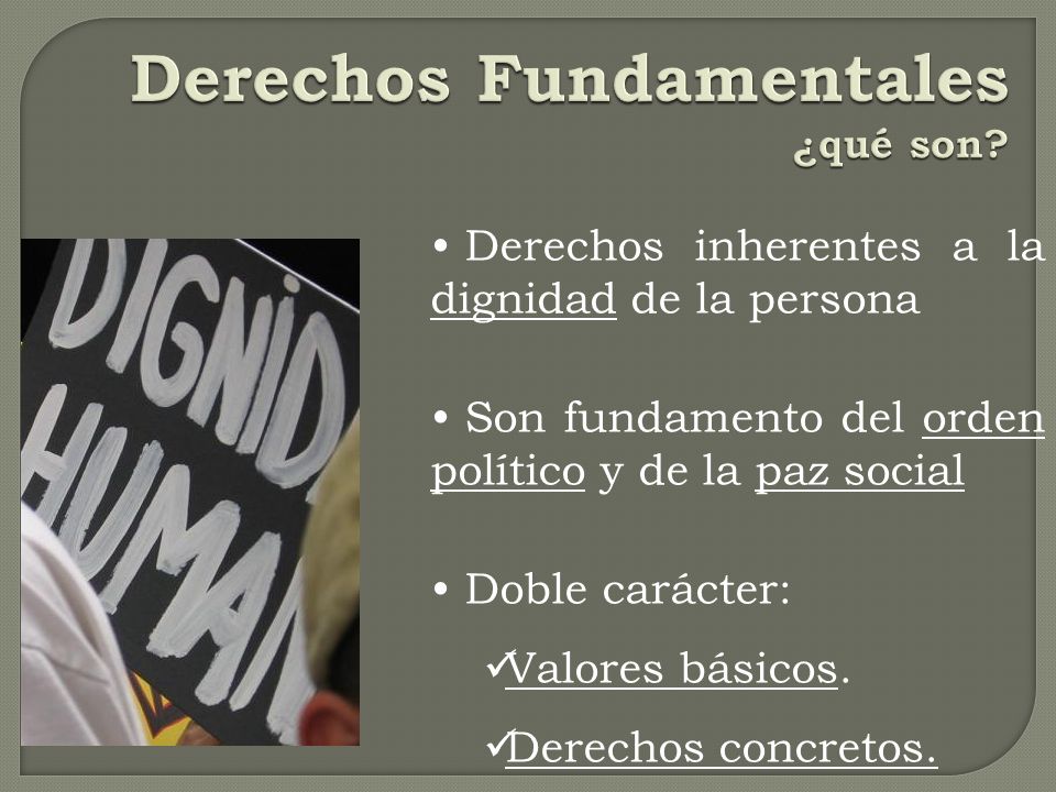 Derechos Fundamentales ¿qué son