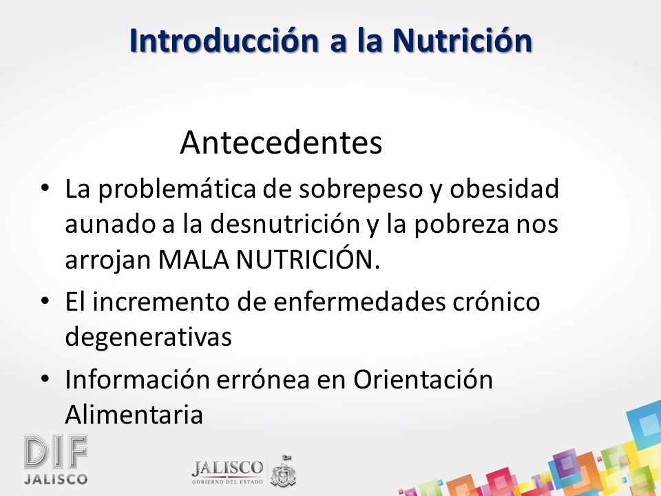 Introducción a la Nutrición