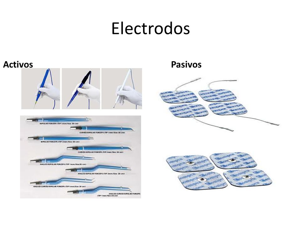 Electrodos Activos Pasivos
