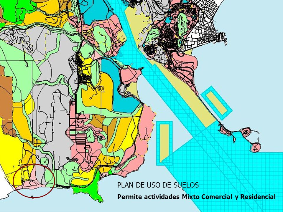 PLAN DE USO DE SUELOS Permite actividades Mixto Comercial y Residencial