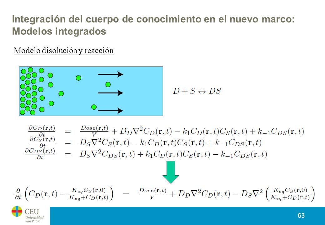Integración del cuerpo de conocimiento en el nuevo marco: Modelos integrados