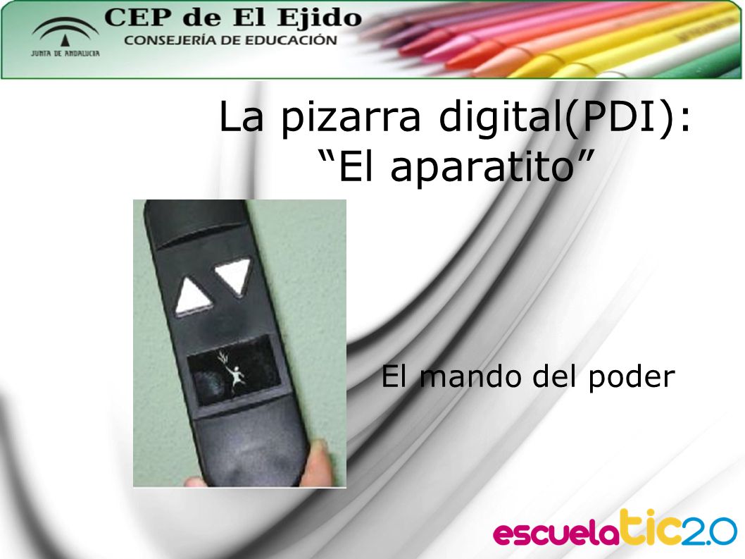La pizarra digital(PDI): El aparatito