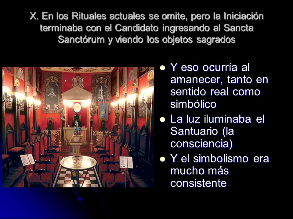 Y eso ocurría al amanecer, tanto en sentido real como simbólico