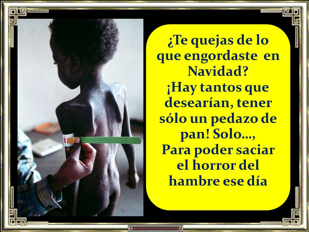 . ¿Te quejas de lo que engordaste en Navidad