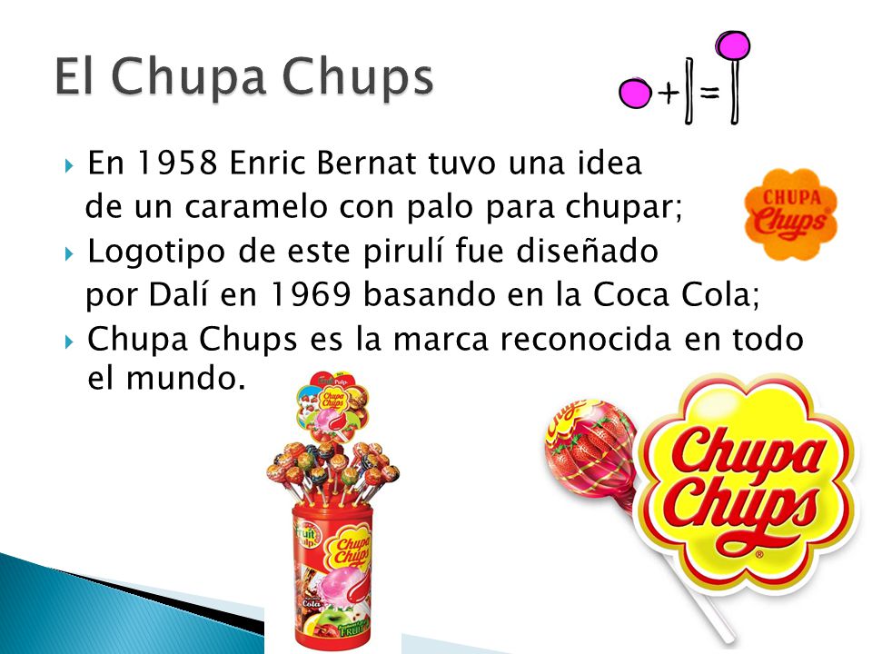 El Chupa Chups En 1958 Enric Bernat tuvo una idea