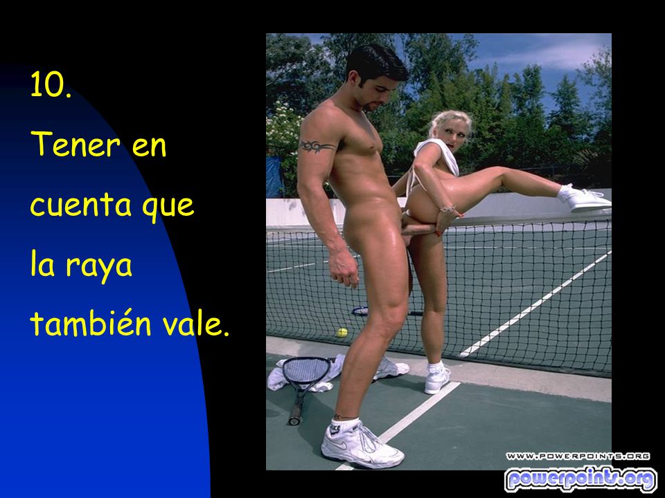 10. Tener en cuenta que la raya también vale.