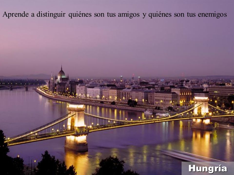 Aprende a distinguir quiénes son tus amigos y quiénes son tus enemigos