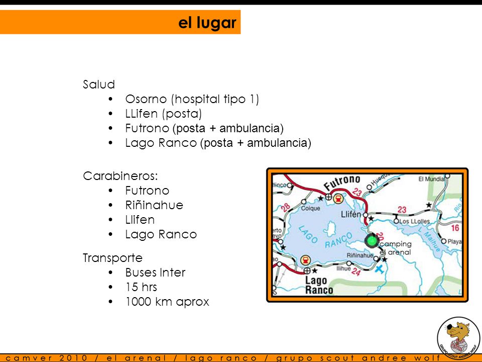 el lugar Salud Osorno (hospital tipo 1) LLifen (posta)