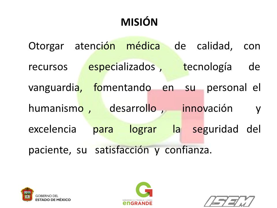 MISIÓN