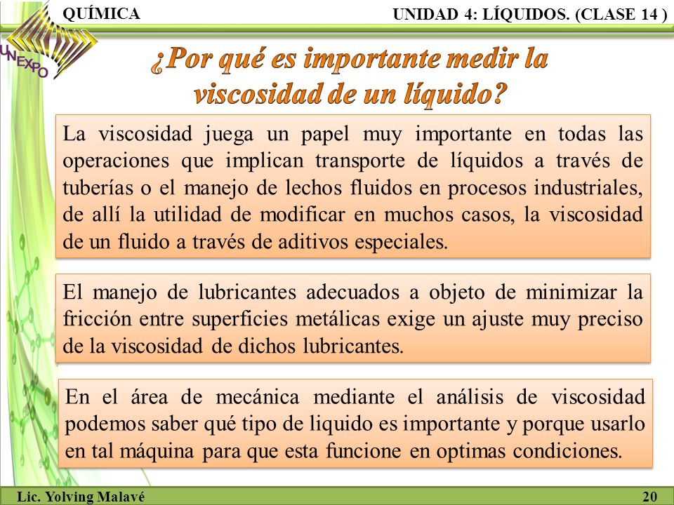 ¿Por qué es importante medir la viscosidad de un líquido