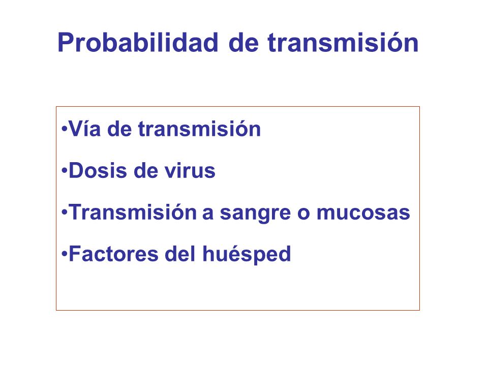 Probabilidad de transmisión