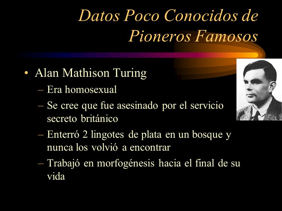 Datos Poco Conocidos de Pioneros Famosos