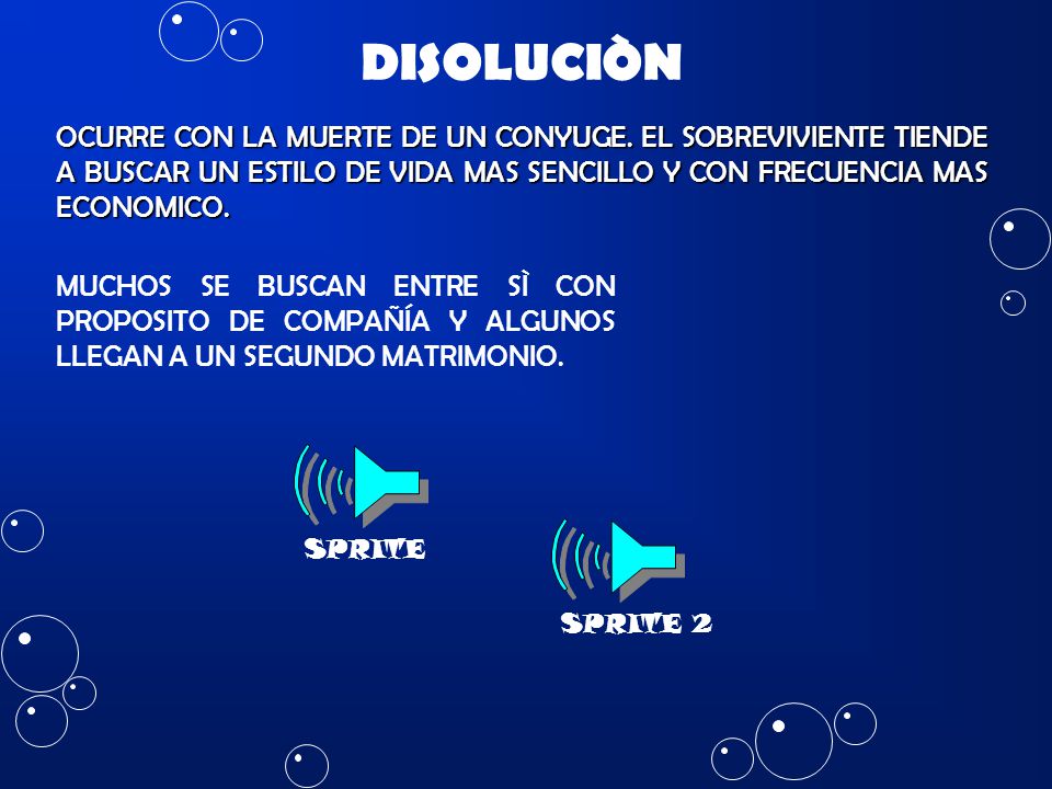DISOLUCIÒN OCURRE CON LA MUERTE DE UN CONYUGE. EL SOBREVIVIENTE TIENDE A BUSCAR UN ESTILO DE VIDA MAS SENCILLO Y CON FRECUENCIA MAS ECONOMICO.