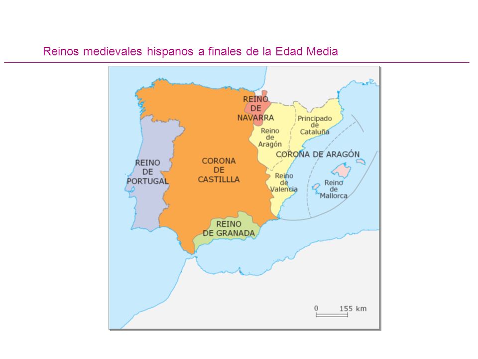 Reinos medievales hispanos a finales de la Edad Media
