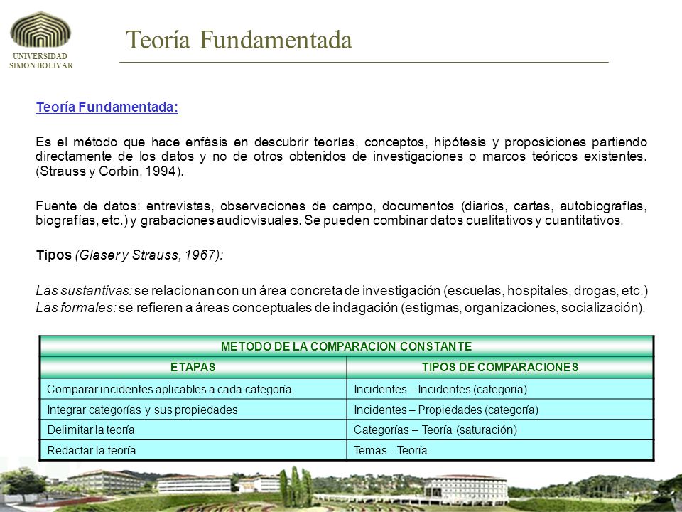 METODO DE LA COMPARACION CONSTANTE TIPOS DE COMPARACIONES