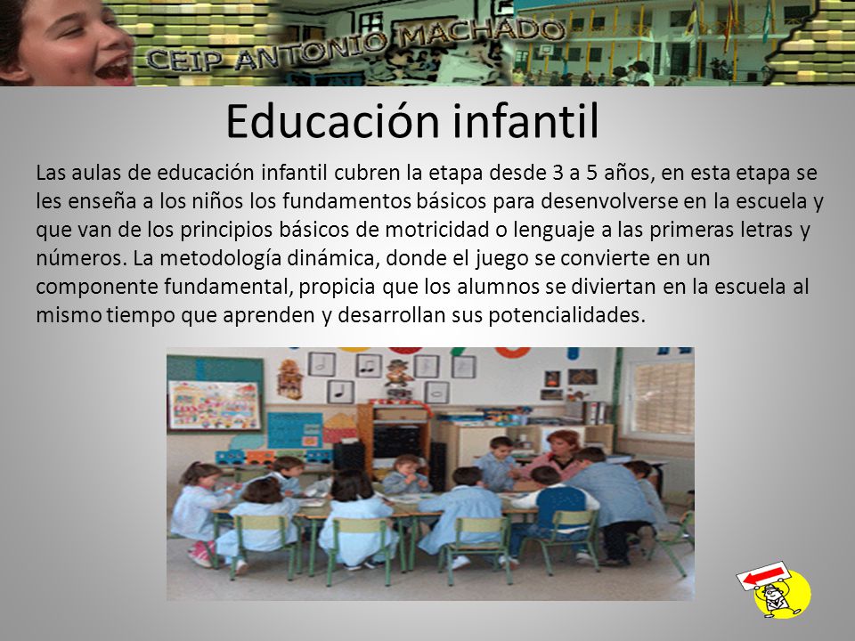 Educación infantil