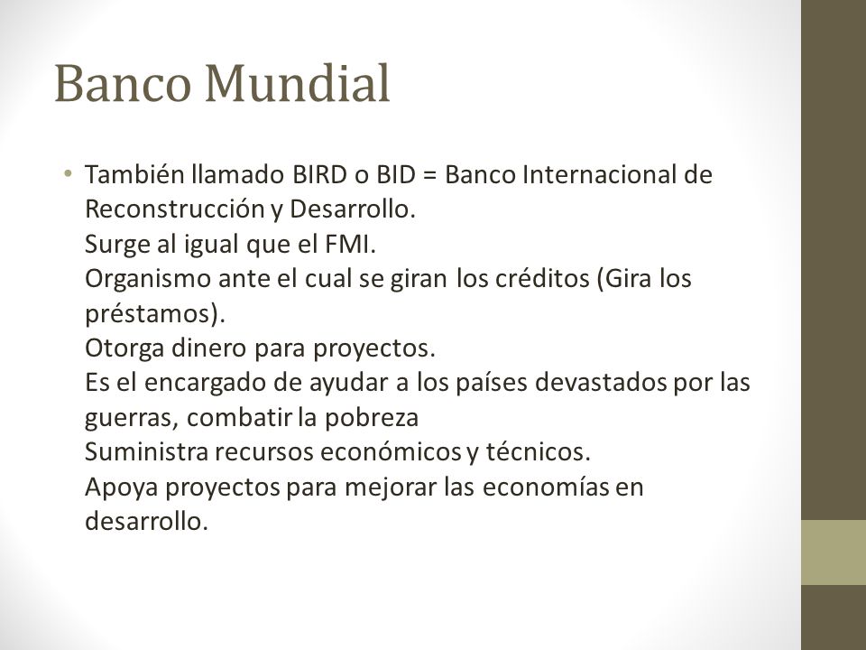 Banco Mundial