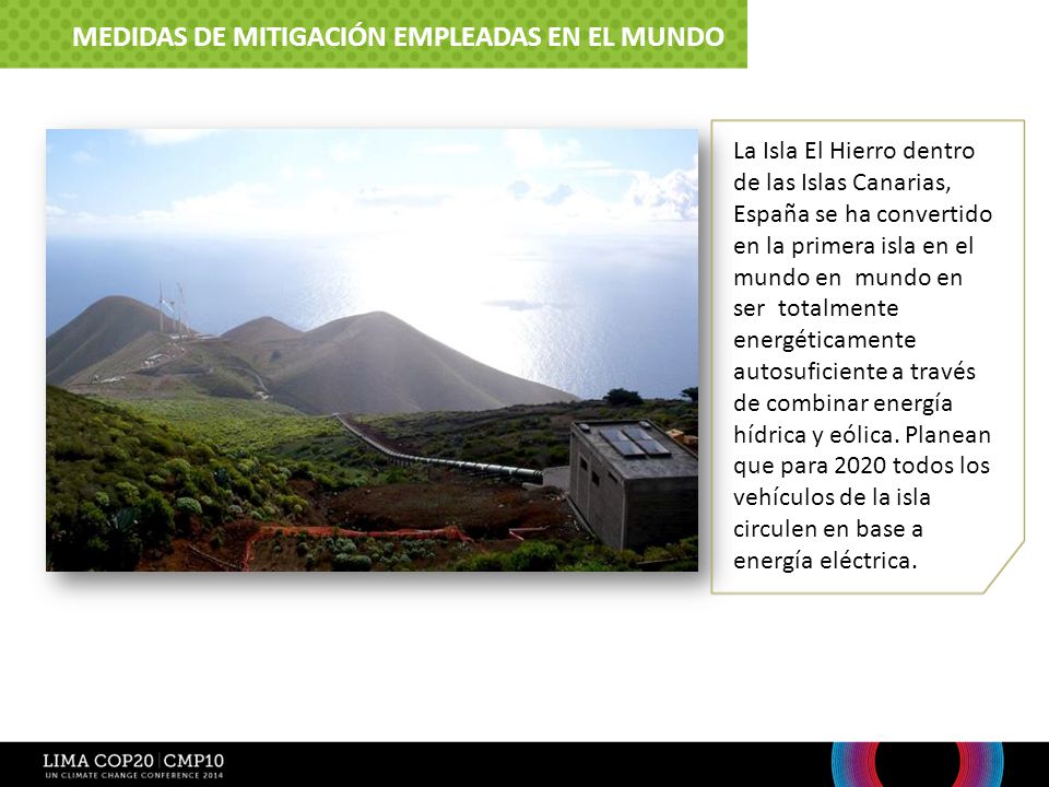 MEDIDAS DE MITIGACIÓN EMPLEADAS EN EL MUNDO