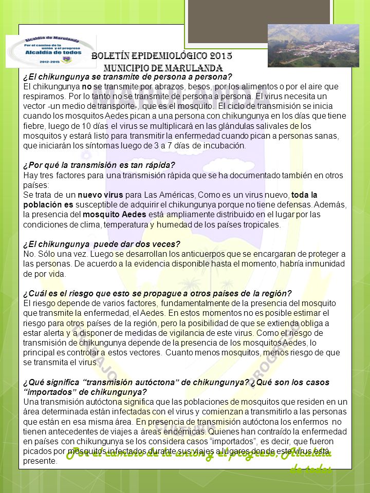Por el camino de la unión y el progreso, Alcaldía de todos