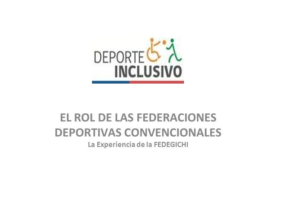 DEPORTE INCLUSIVO Deporte inclusivo no es lo mismo que deporte adaptado. Ambos están muy relacionados.