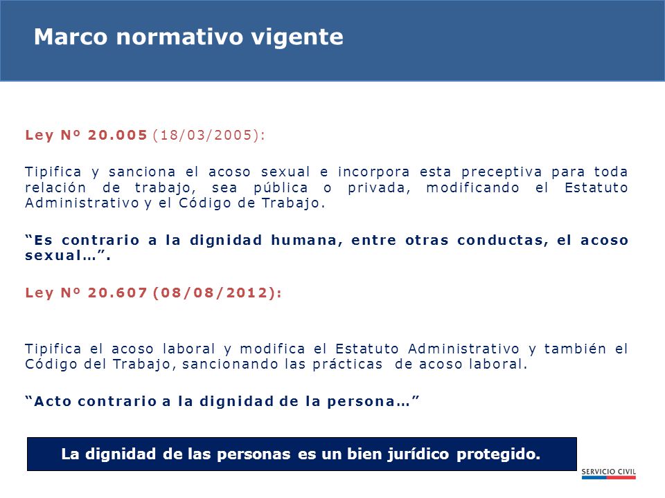 La dignidad de las personas es un bien jurídico protegido.