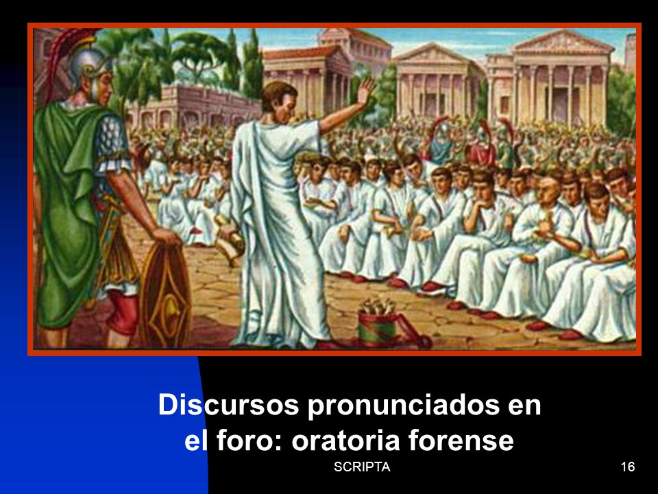 Discursos pronunciados en el foro: oratoria forense