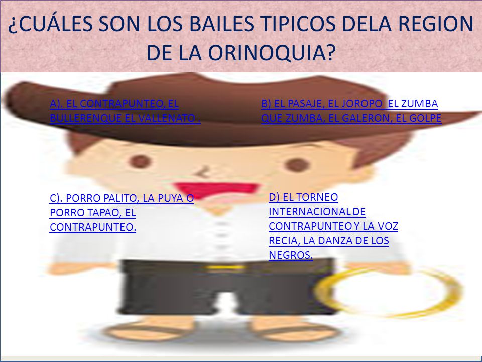 ¿CUÁLES SON LOS BAILES TIPICOS DELA REGION DE LA ORINOQUIA