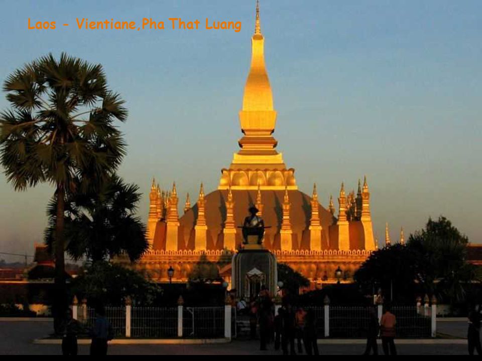 Laos - Vientiane,Pha That Luang