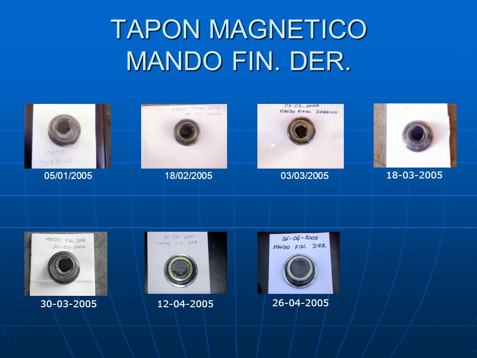 TAPON MAGNETICO MANDO FIN. DER.
