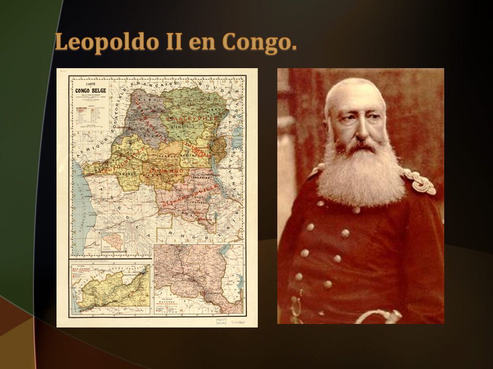 Leopoldo II en Congo.
