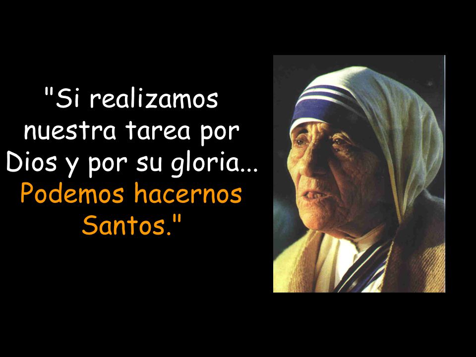 Si realizamos nuestra tarea por Dios y por su gloria...