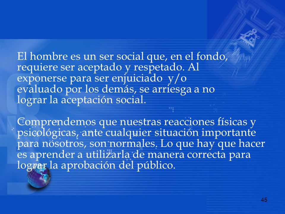 El hombre es un ser social que, en el fondo,