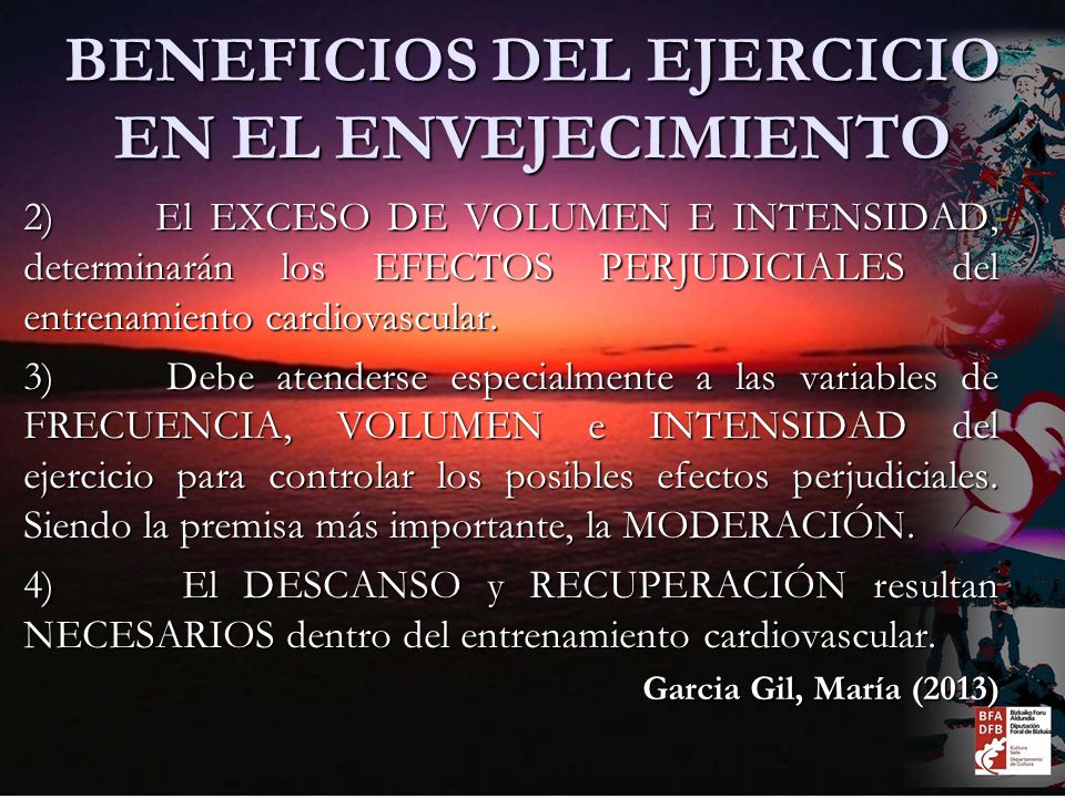 BENEFICIOS DEL EJERCICIO EN EL ENVEJECIMIENTO