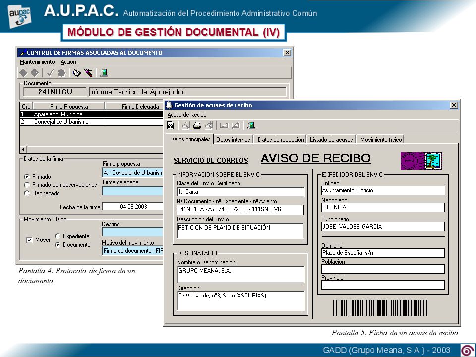 MÓDULO DE GESTIÓN DOCUMENTAL (IV)