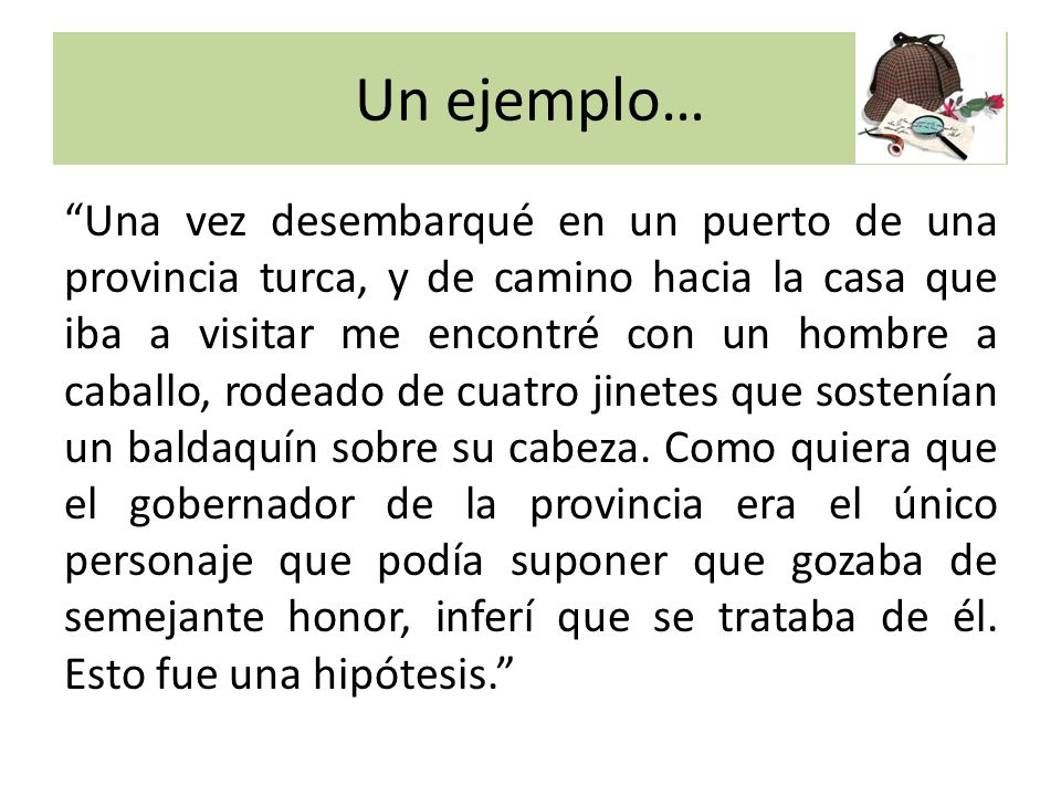 Un ejemplo…